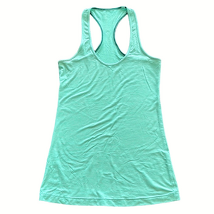 Sz4/6 Lululemon Seafoam Green Racerback Tank Top Fair condition